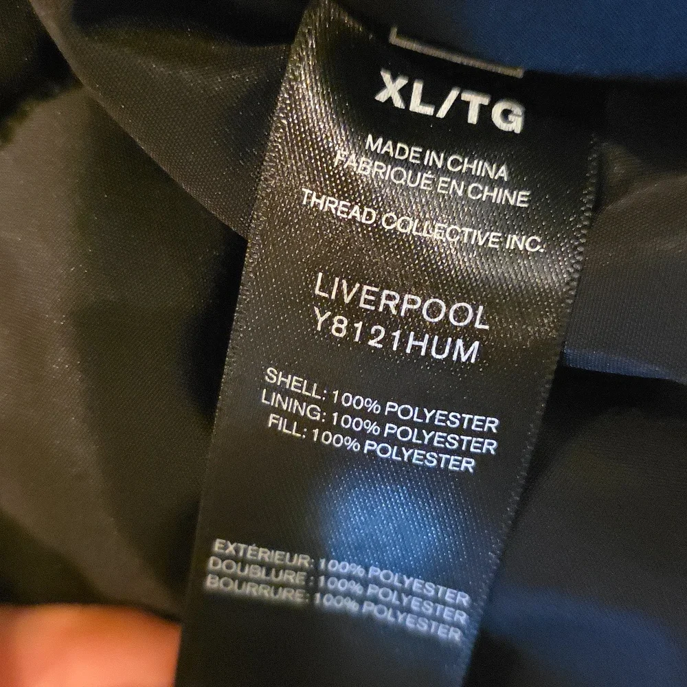 Hunter NWOT Men's Liverpool Y8121HUM Mid-weight Jacket Black Heather XL‎